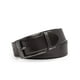 thumbnail image 3 of Cinturón Steve Madden vestido casual de cuero negro/marrón para hombre, 3 of 5