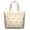 White-559, variant on Paisley Boho Design Vintage Travel Tote - Large Main Compartment & Side Pockets