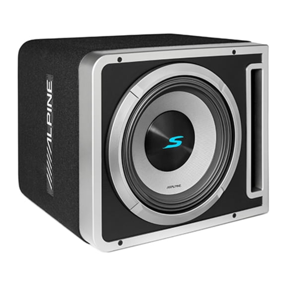 New Alpine Halo S-Series S2-SB12V 12" Linkable Ported Subwoofer Enclosure & 600W RMS