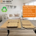 thumbnail image 4 of CH-BOX Kitchen Moving Boxes with Wine Dish Glass Packaging Divider Kits and Cushion Wraps, 4 Pack 17x12x12'', Reinforced Handles, Tape-Free (CK171212), 4 of 6