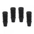 thumbnail image 3 of Dioche Shock Dust Covers, RC Dust Cover, 4 PCS Dustproof Black Shock Dust Accessory 1/10 Off-Road Model Car For Short-Distance Trucks Racing Car 1/8 Off-Road Model Car, 3 of 7