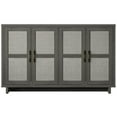 thumbnail image 5 of Twin Star Home Coastal Sideboard with Linen Inspired Accents, 5 of 11