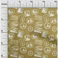 thumbnail image 2 of oneOone Cotton Poplin Light Olive Green Fabric Travel Quilting Supplies Print Sewing Fabric By The Yard 42 Inch Wide, 2 of 6