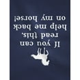 thumbnail image 3 of Tstars Womens Horse Gifts for Horse Lovers Help Me Back on my Horse Funny Humor Horse Shirts Horse Clothes Birthday Horse Gifts for Women Hoodie, 3 of 5