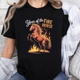 thumbnail image 1 of Playera 100% Algodón Año del Caballo de Fuego para Mujer, 1 of 7