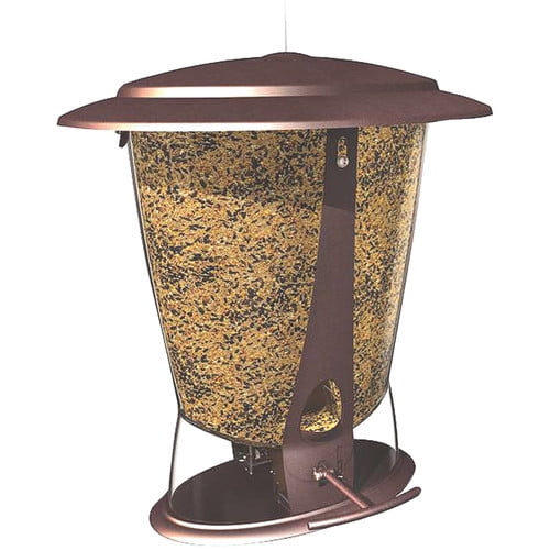 More Birds X-2 Squirrel Proof Birdfeeder with 4-Pound Bird Seed Capacity by Classic Brands LLC
