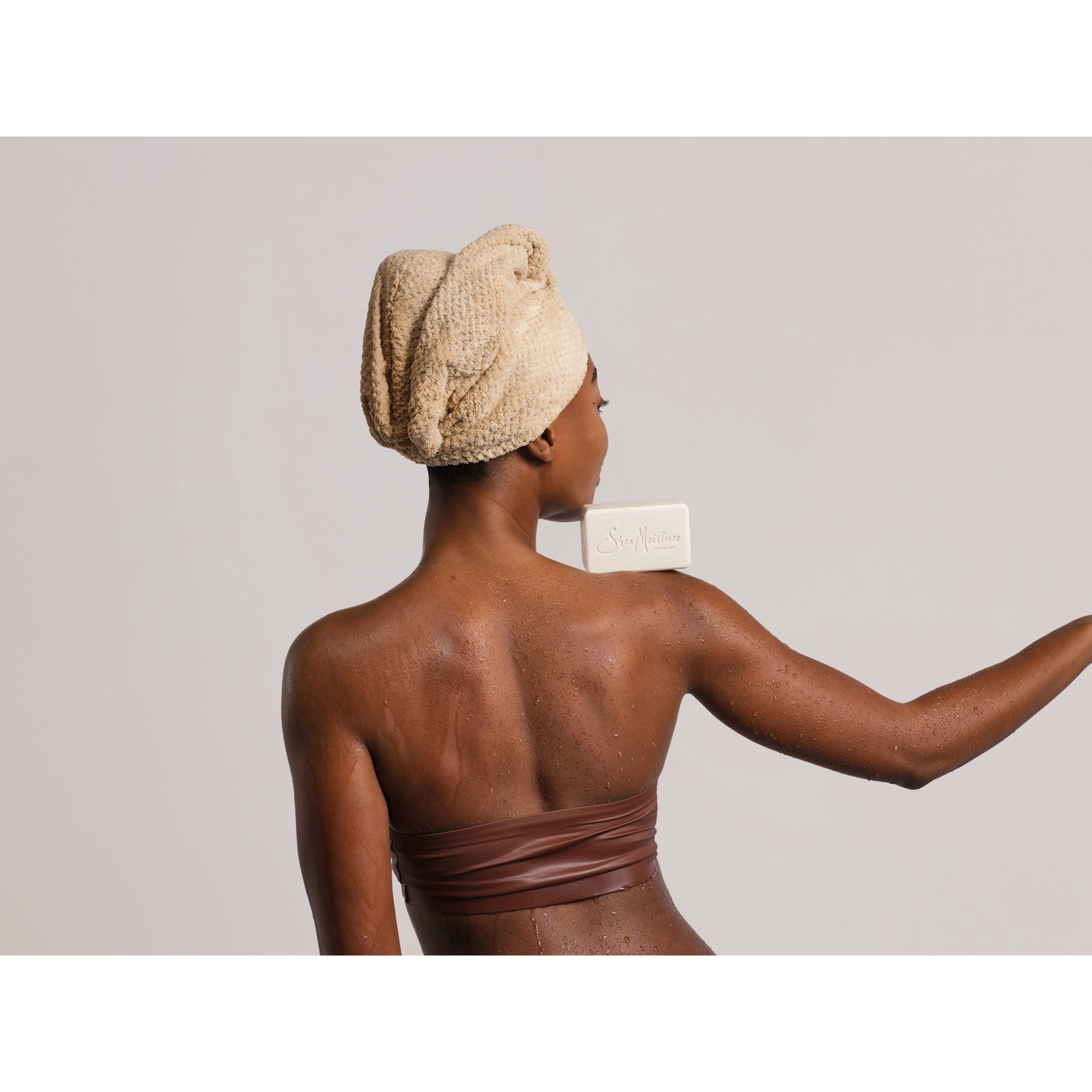 (2 pack) SheaMoisture Bar Soap Nourish And Replenish Skin 100% Virgin Coconut Oil Daily Hydrating Bar Soap With 24h Shea Moisture Nutrients For Healthy, Glowing Skin, 8 oz
