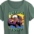 thumbnail image 3 of Disney Cars - Mater Need A Tow - Women's Short Sleeve Graphic T-Shirt, 3 of 6