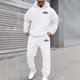thumbnail image 1 of WILLBEST Sudaderas Deportivas para Hombre, Conjunto De Sudadera con Capucha Deportiva De Manga Larga con Estampado De Letras Informal para Otoño e Invierno para Hombre y Mujer XXGrande, 1 of 3