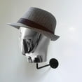 thumbnail image 4 of Hat Mounted, Head Decorative Metal/ Vintage Style Hanger, 4 of 7