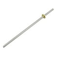 thumbnail image 1 of Uxcell 0.2'’ x0.08''x0.47'' Tornillo con tuerca de cobre para impresora 3D tono plateado de acero inoxidable 1pcs 11.81" x 0.08" x 0.16" 1, 1 of 5