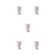 thumbnail image 3 of Naiovety Desayuno huevera escritorio resistente al calor huevos bandeja soporte vino beber tazas cocina vajilla comedor blanco Type2 NO2, 3 of 6