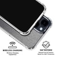 thumbnail image 3 of Skinit Brushed Steel Texture iPhone 14 Clear Case, 3 of 4