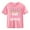 Pink, variant on KAUOD Girls 100 Days of School Shirt for Boys Girls Kids Cute Funny Graphic Tees Kindergarten Tee Student Top