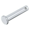 thumbnail image 3 of Single Hole Clevis Pins -6mm x 30mm Flat Head Zinc-Plating Solid Steel Link Hinge Pin 12Pcs, 3 of 5
