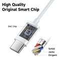 thumbnail image 4 of Auriculares USB C Suohong para iPhone 2, paquete con micrófono con cable, 4 of 7