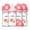 Red, variant on YOHKOH New Born Baby Glass Feeder Bottles,6oz Baby Bottle Glass Red,2pk