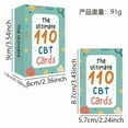 thumbnail image 3 of Tarjetas de TCC para la salud mental | 110 tarjetas terapéuticas para el alivio de la ansiedad y la atención plena | Herramientas de terapia cognitivo-conductual para adultos, 3 of 5