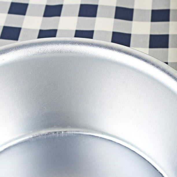 Molde para pasteles de aleación de aluminio, molde para pasteles antiadherente de aleación de aluminio de 4 pulgadas, máxima confiabilidad