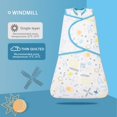 thumbnail image 3 of MesaSe Baby Swaddle Sleep Sacks - Newborn Baby Swaddles 0-16 Months - Ergonomic Baby Sleep Sack - Infant Swaddle Sleep Sacks - Swaddling Wrap Blanket Sleeping Bag for Newborn  Infant  Pre, 3 of 7
