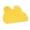 B004- Yellow, variant on Pink Bathroom Mat, Foot Bath Massager, Shower Spa Mat, Bath Scrub Pad, 13X12 Inch Rabbit Ear Shaped Non-Slip Shower Foot Exfoliator, Flexible Soft Bristle Foot Care Mat That Works