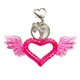 thumbnail image 4 of Llavero con forma de mariposa y campana de llama con alas de amor de acrílico dulce y genial de Millennium Spice Y2K, accesorio para bolso, 4 of 4