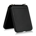 thumbnail image 6 of Allytech Crossbody Case for Samsung Galaxy Z Flip 3 5G Cell Phone (2021) 6.7 inch with Detachable Shoulder Strap Lanyard PU Leather Full Body Shockproof Slim Lightweight Thin Protective Cover, Black, 6 of 9