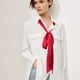 thumbnail image 4 of Bufanda elegante para mujer, bufanda larga de moda para mujer, bufanda fina y versátil, bufanda ligera para primavera, verano y otoño, 4 of 6