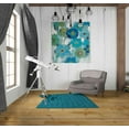 thumbnail image 3 of Epic Graffiti 'Blue Eyes II' by Silvia Vassileva, Canvas Wall Art, 26"x30", 3 of 3
