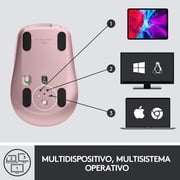 Logitech MX Anywhere 3 Compact Performance Wireless Mouse 4K DPI - Rose