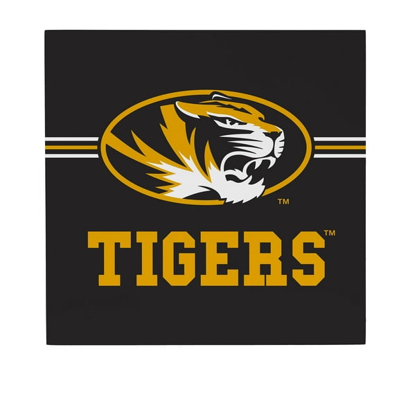 Missouri Tigers 12" x 12" Wood Wall Sign