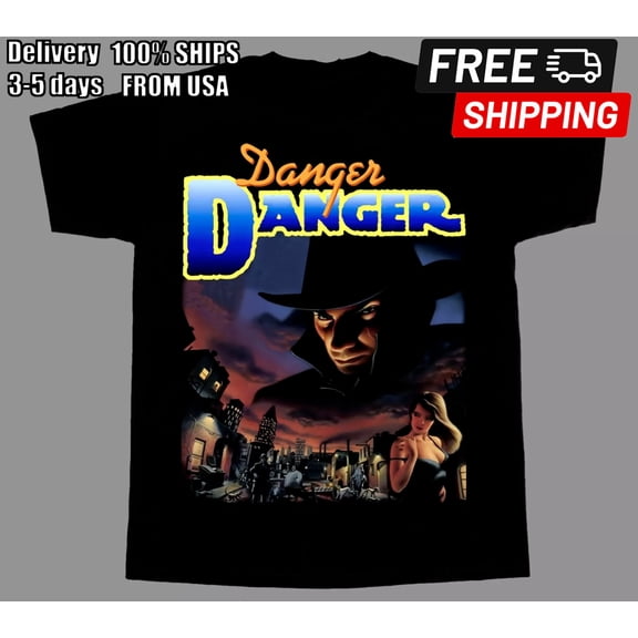 Danger Danger Hard Rock Glam Metal Band Tour Merchandise T-Shirt