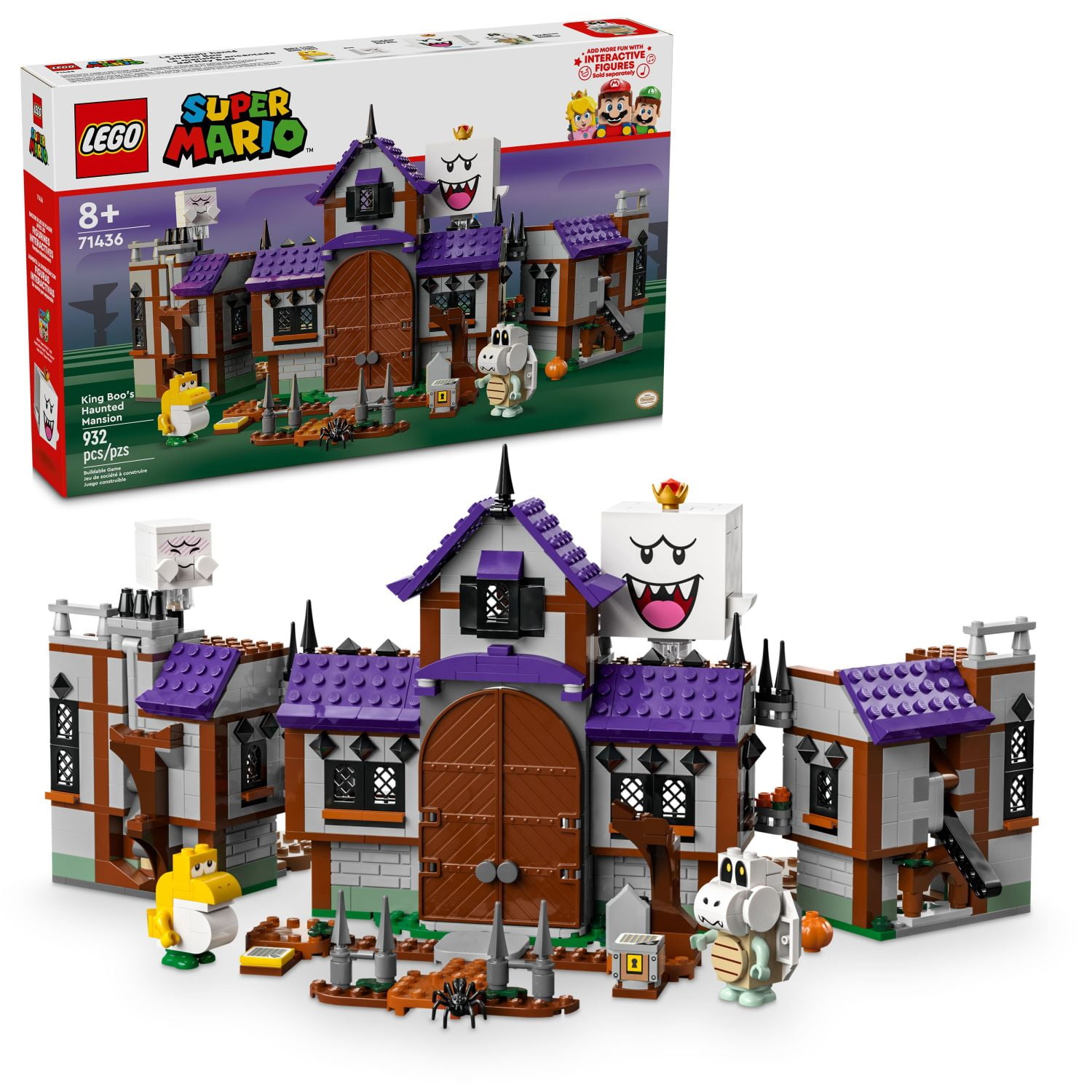 LEGO Super Mario King Boo and The Haunted Yard Expansion Set 71377