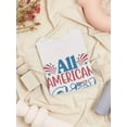 thumbnail image 3 of All 'merican Girl T-Shirt Women -Image by Shutterstock, Female x-Large, 3 of 4