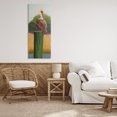 thumbnail image 3 of Stupell Industries Cottage Pelican with Blue Eyes Canvas Art, 20 x 48, by Barbara Fallenbaum, 3 of 8