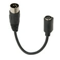 Keyboard Mouse Converter Cable DIN 5 Pin Male to Mini DIN 6 Pin Female