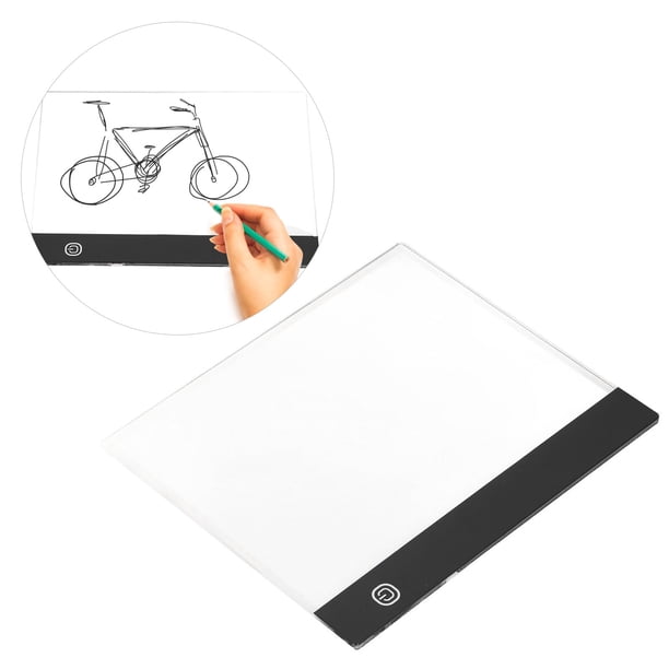 Almohadilla de Tableta de Luz LED, Smart Touch A5 LED Box Tracer High Brillo Ultra Delgada Para El Boceto de Caligrafía