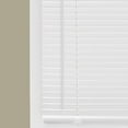 thumbnail image 5 of Cordless Light Filtering Mini Blind - Inch Width, 72 Inch Length, 1" Slat Size - Pearl White - Cordless GII Morningstar Horizontal Windows Blinds for Interior by Achim Home Decor, 5 of 5