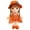 Orange, variant on BINGLI Soft Baby Doll with Clothes, 17.7 Cute Rag Doll Ragdoll Plush Stuffed Toy with Hat Skirt Handmade Princess Plush Toy Baby Girls Sleeping Partner Doll Xmas Birthday Gift