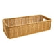 thumbnail image 1 of unbranded Organizador De Cesta Tejida Plástica Marrón Para Guardar Y Toallas, 1 of 6