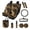 Cat, variant on FOR U DESIGNS Skull Rose Spider Web Print Car Seat Covers Set of 13 Includes Steering Wheel Cover, Seat Belt Covers, Coasters, Car Garbage Can, Rearview Mirror Cover, Keychains