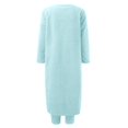 thumbnail image 5 of BJUTIR Womens Casual Activewear Sets Winter Plush Casual Sportswear Solid Long Sleeves 3 Piece Set, 5 of 5
