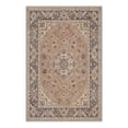 thumbnail image 2 of KUETH 2x3 Machine Washable Diamond Persian Accent Rug, Soft Low Pile Non Slip Backing Rug, Dusty Taupe Rug for Entryway Bedroom Kitchen, 2 of 4