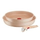 thumbnail image 1 of Juego de Sartenes T-fal Ingenio Delight L7839222 2 Piezas Apilables con Mango Removible Color Efecto Arena, 1 of 5