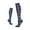 Dark Blue, variant on CAIXIA Compression Socks For Men Women Pregnant 20-30 mmHg Knee High Cute Mens Supports Socks for Travel,Hot Pink