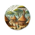 thumbnail image 2 of Floor Pillow, Round Floor Pillow, Reading Pillow, African Pillow, 2 of 4