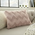 thumbnail image 4 of Nourison Life Styles Rose Decorative Throw Pillow , 14"X20", 4 of 5