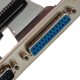 thumbnail image 2 of Seitruly Serial DB9 Pin COM con Cable paralelo DB25 Pin LPT con soporte de cabeza de ranura PCI Juegos de teclado y mouse para computadora, 2 of 6
