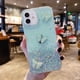 thumbnail image 1 of Coque transparente scintillante en époxy pour OPPO Find X3, X2, F19, F17, F15, F11, F7, F9, F5, F3 Pro Plus, Lite, papillon néo diamant qiuyongming unisex, 1 of 2