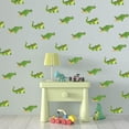 thumbnail image 4 of Cartoon Alligator Wall Sticker Cartoon Animal Wall Decals Kid's Wall Stickers Peel and Stick Large Vinyl Wall Stickers for Playrooms Bedrooms Nursery Classroom, 4 of 9
